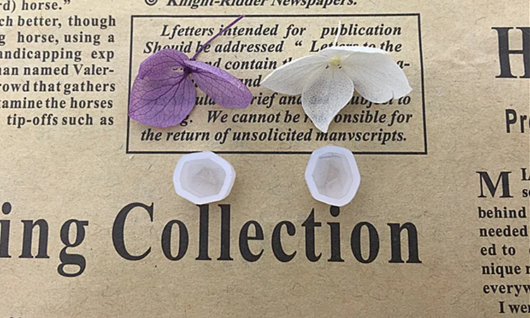 Popular2pcs/set Earrings Multi Shaped Silicone Jewelry Making Tools For Women Pendant Bracelet Resin Expoxy Mold