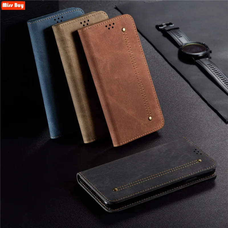 

Luxury Denim pattern Leather Flip Case For Xiaomi Redmi Note 11 Case Card Stand Back Cover For Xiaomi Redmi Note 11 Pro Fundas