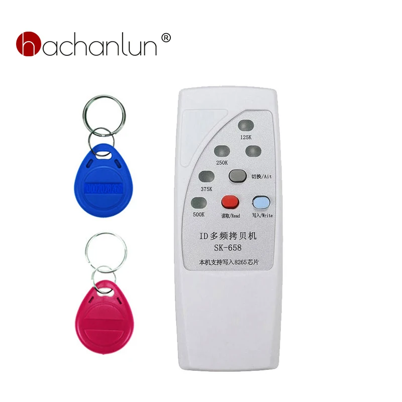 Ручной Rfid считыватель карт записывающее устройство 125 кГц копировальный