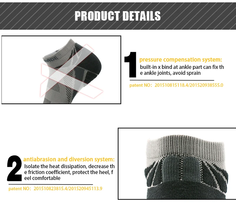 Хлопковые мужские носки для бега, женские носки для велоспорта, езды на велосипеде, велосипеда, футбола, дышащие спортивные носки баскетбольные
