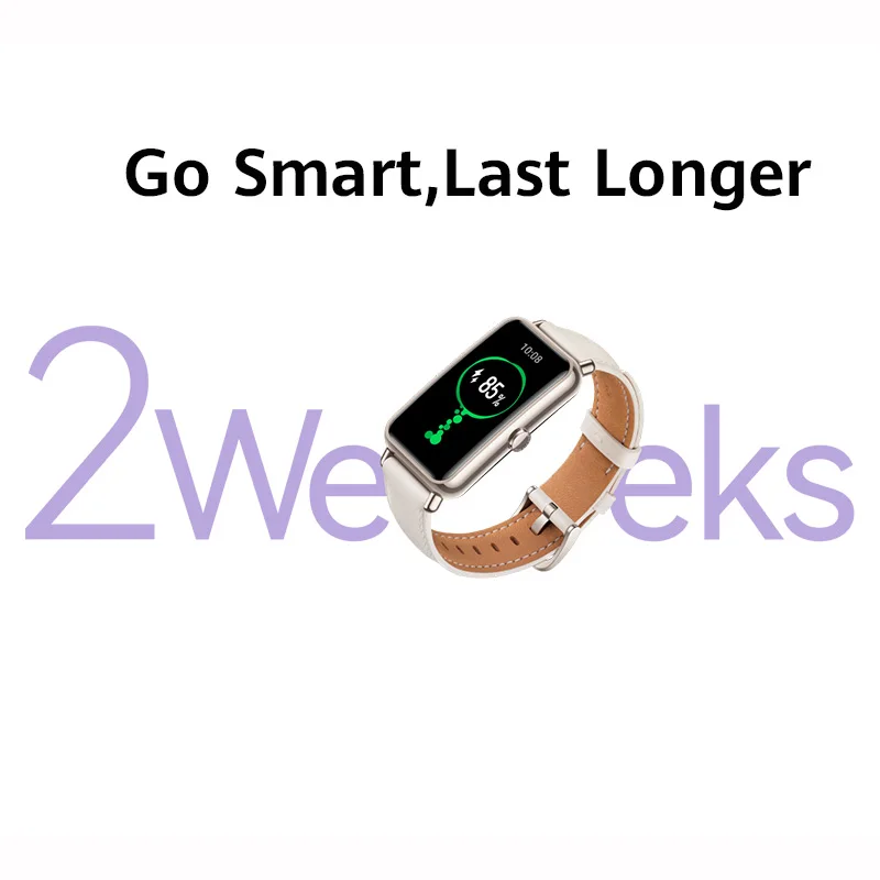 Новинка часы HUAWEI FIT mini классические прямоугольные дизайн срок службы батареи 2