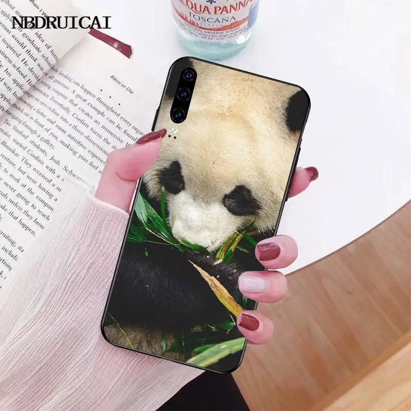 NBDRUICAI милый китайский панда чехол для телефона Huawei P30 P20 P10 P9 P8 Mate 20 10 Pro Lite |
