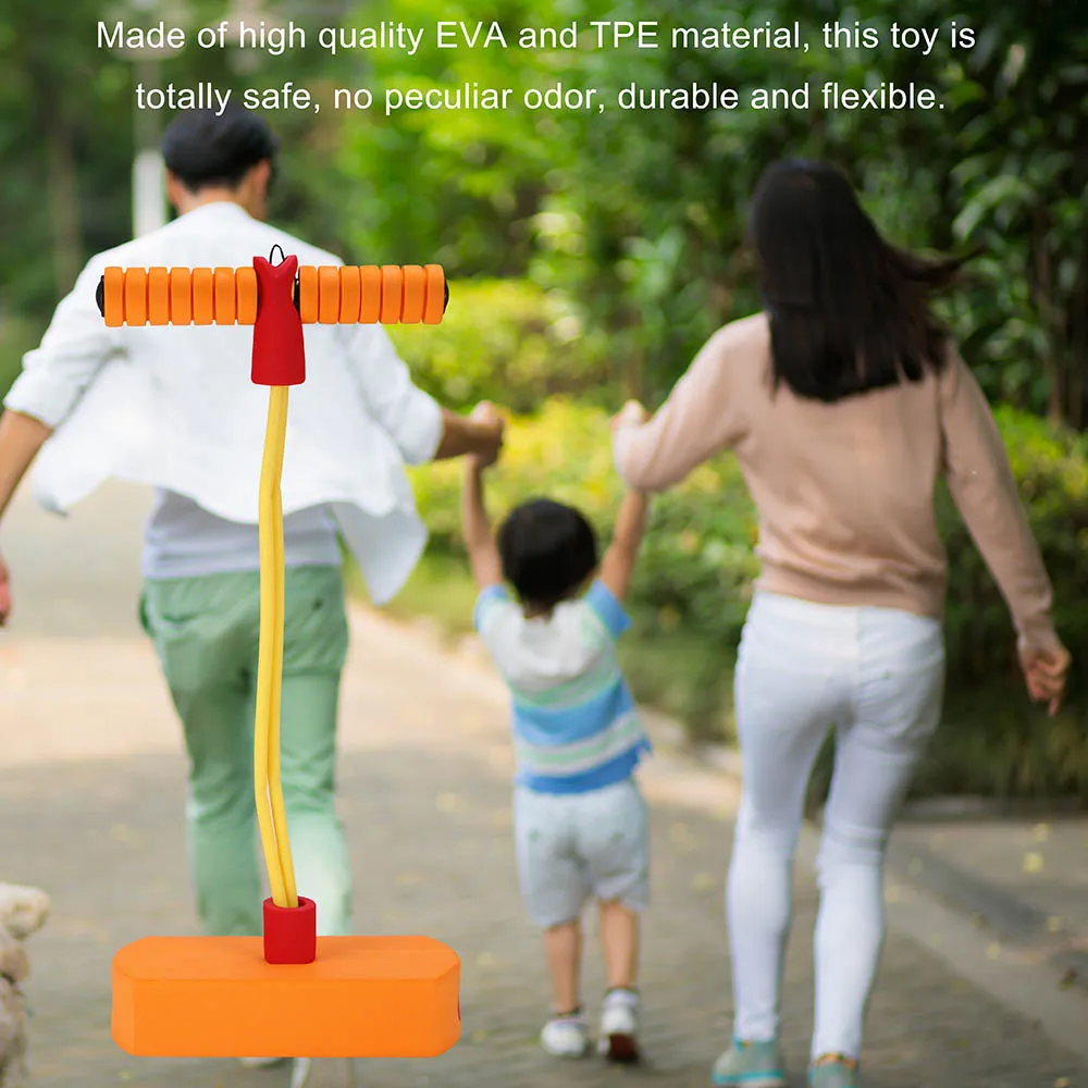 

Children Funny Elastic Sports Balance Trainer Jumping Game Toy Bouncing Pedal With Handles for Kids exercise tool