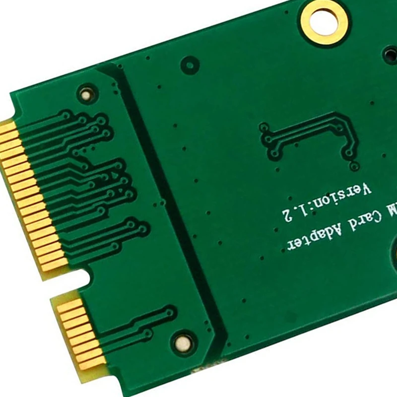 Mini Pci E адаптер со слотом для Sim карты подходит 3G/4G Wwan Lte Gps (флип Тип держатель