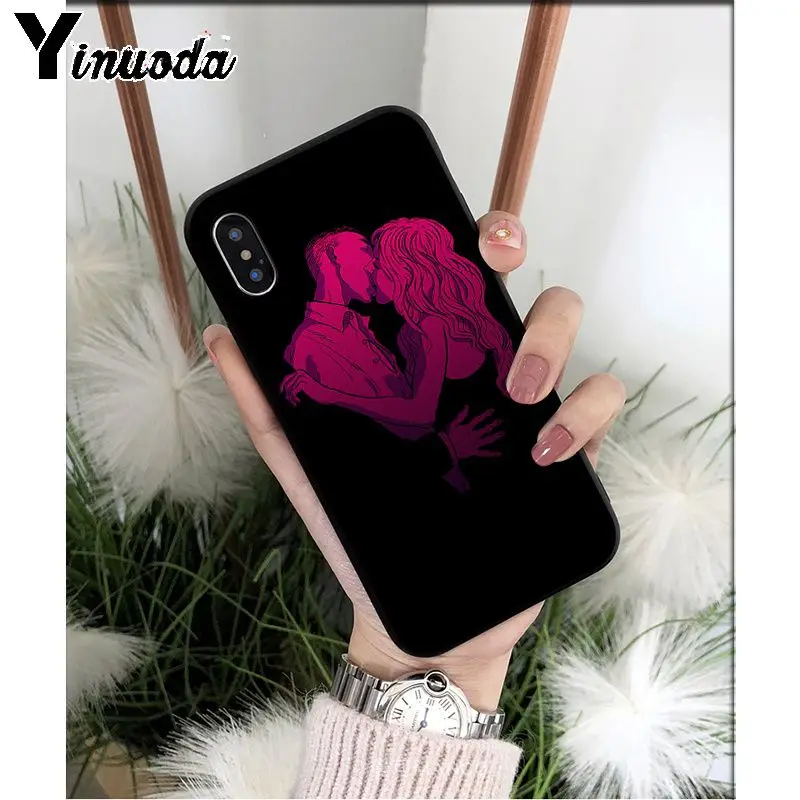 Yinuoda сексуальное горячее бикини для девочек Twerk It TPU Мягкий силиконовый черный чехол для iPhone X XS MAX 6 6S 7 7plus 8 8Plus 5 5S XR