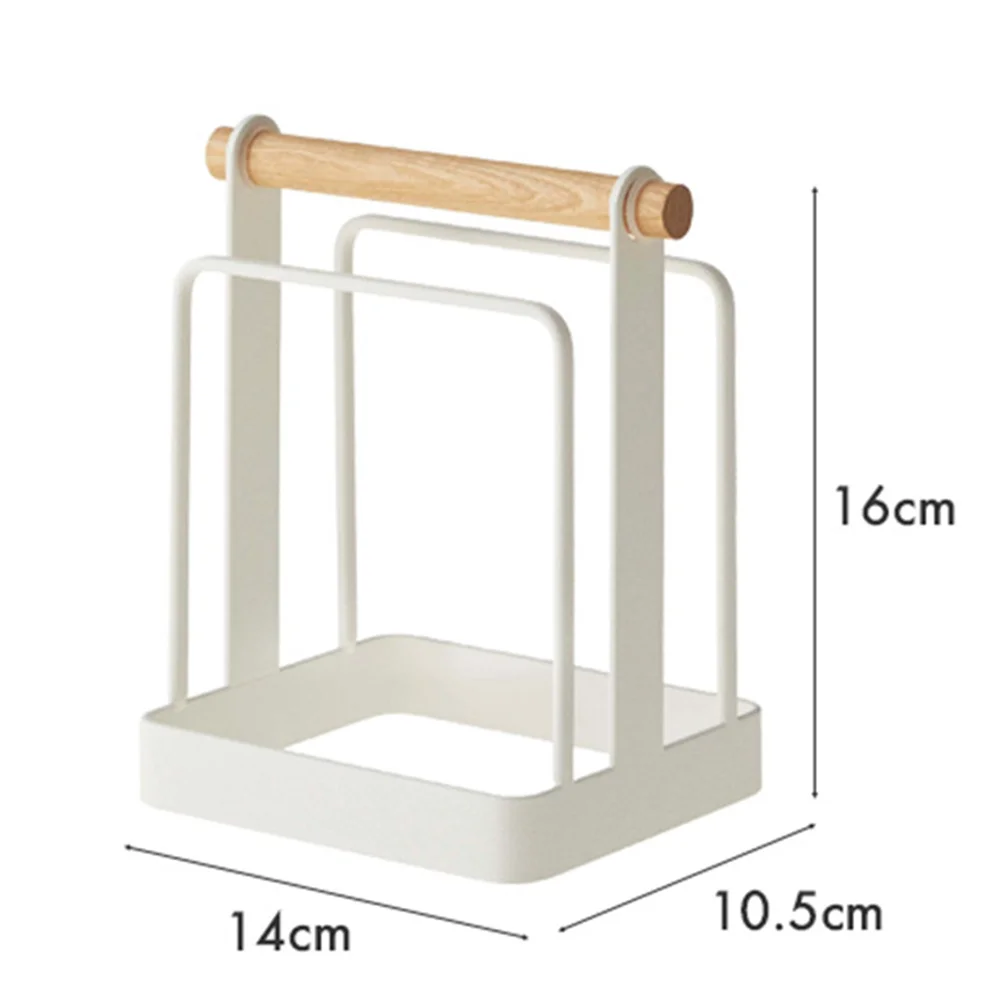 

Multi-Functional Iron Chopping Board Rack Non-Perforating Household Supplies Non-Perforated Sorting Rack