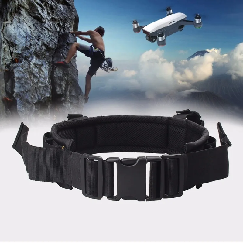 

For DJI Spark Drone Quick Release on-The-Go Carry Top Elastic Strap Holster Waist Bag Belt Holder for DJI Spark Accessories