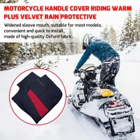 winter riding motorcycle handlebar gloves motorcycle gloves windproof waterproof warm handle cover scooter handlebar cover