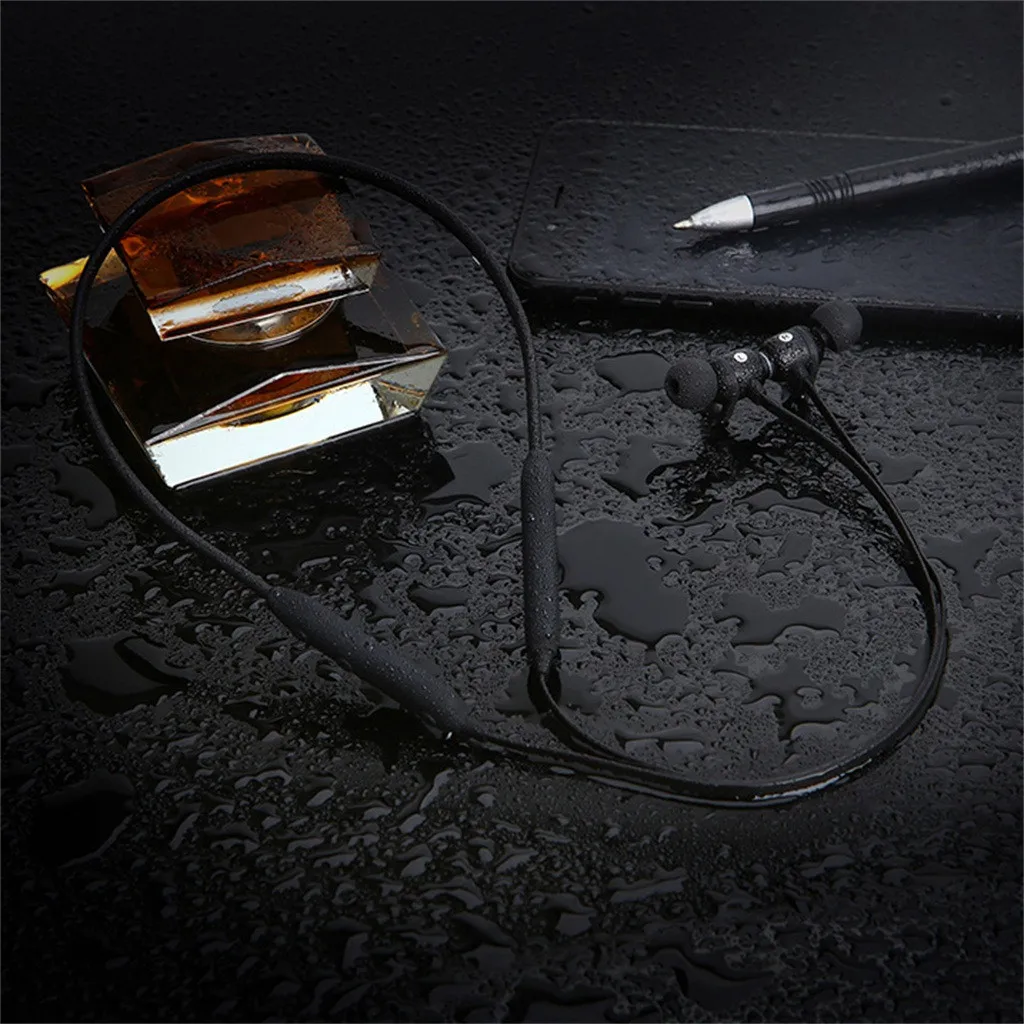 Bluetooth магнитные шейные гарнитуры беспроводная гарнитура Hi Fi стерео микрофон