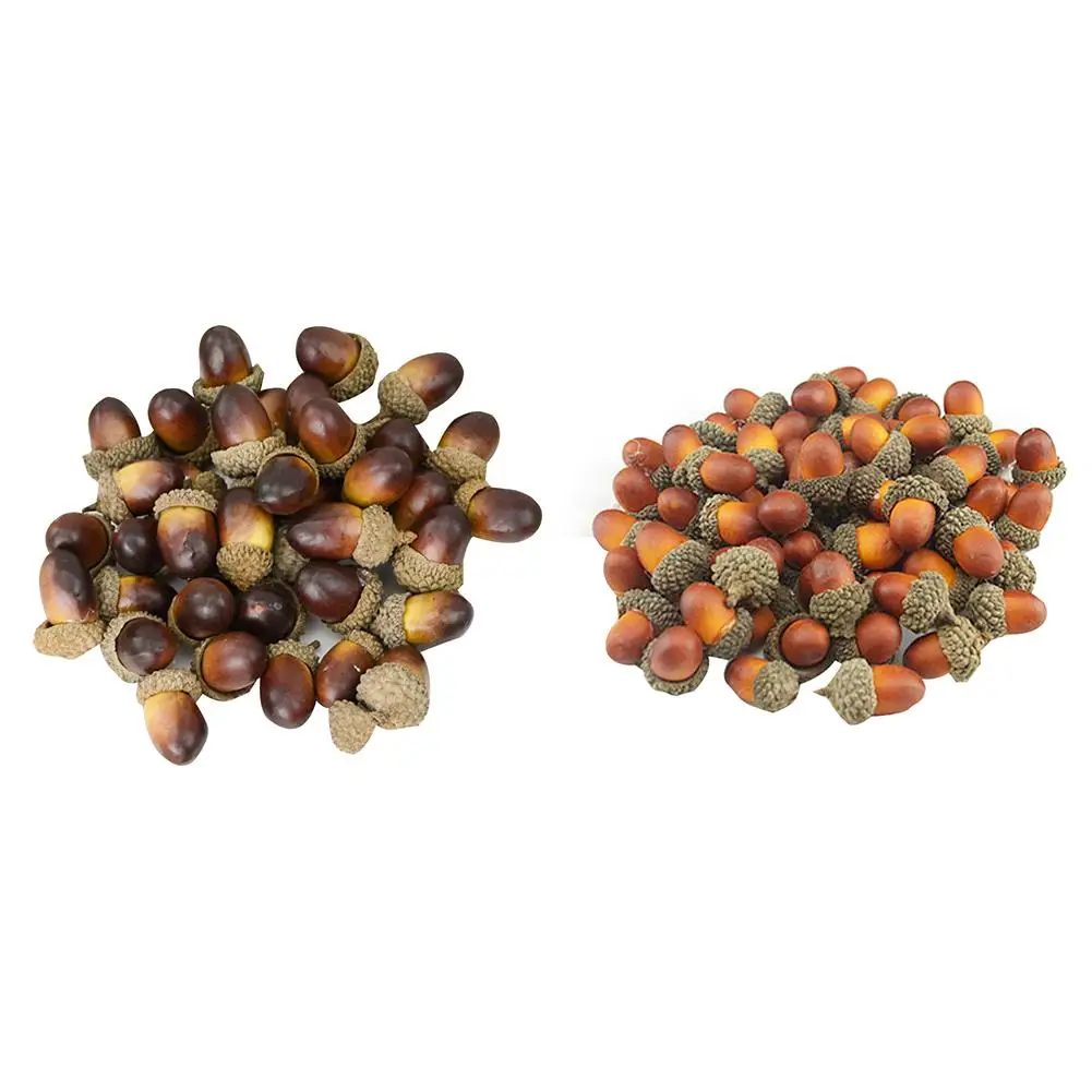 20 шт. 3 см пенные сосновые конусы Мини искусственная пена фрукты желуди овощи