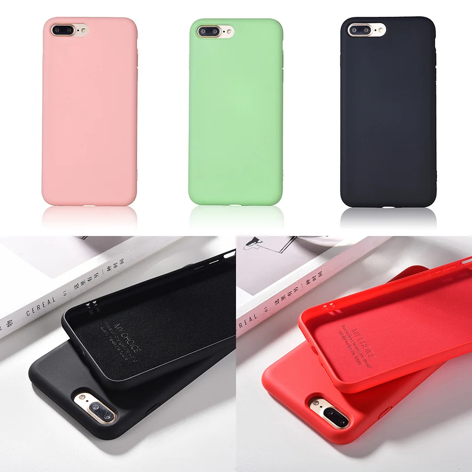 Чехол для iPhone ультратонкий мягкий силиконовый чехол из ТПУ X XS 8 7 6 s XR 11 7|Бамперы| |