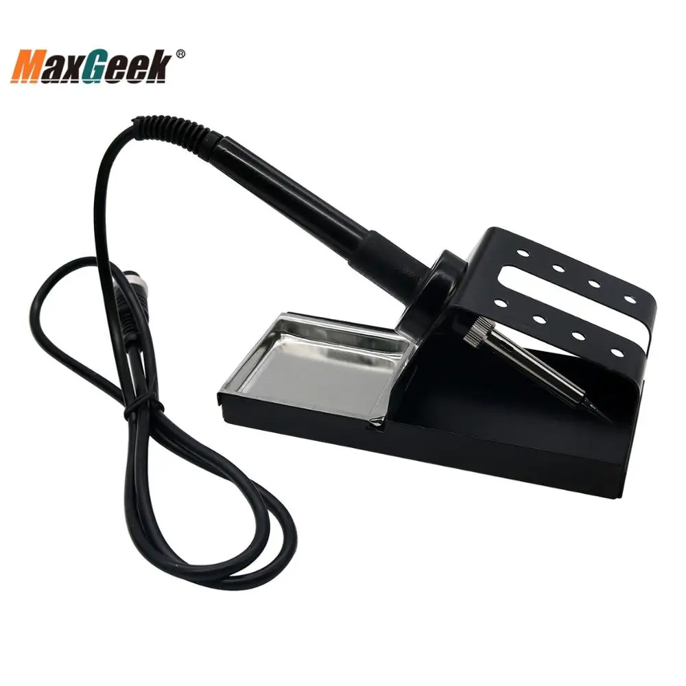 Maxgeek 2 в 1 паяльная станция с двумя Дисплей SMD горячего воздуха SONER 8786D|Аппараты