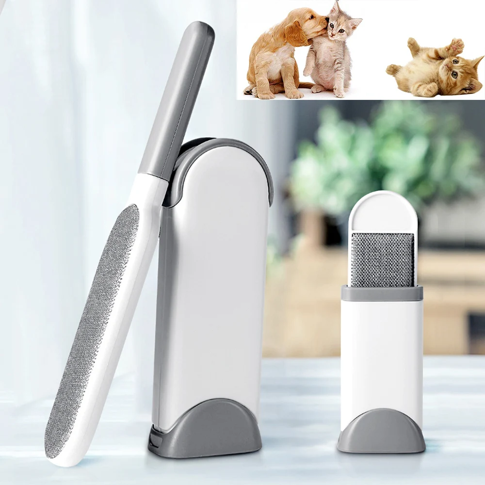 Щетка для удаления шерсти домашних питомцев расческа собак кошек многоразовая