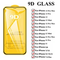 1pcs tempered glass for iphone 11 12 13 pro xr x xs max screen protector on for iphone 11 pro max mini 7 8 6 6splus se2020 glass