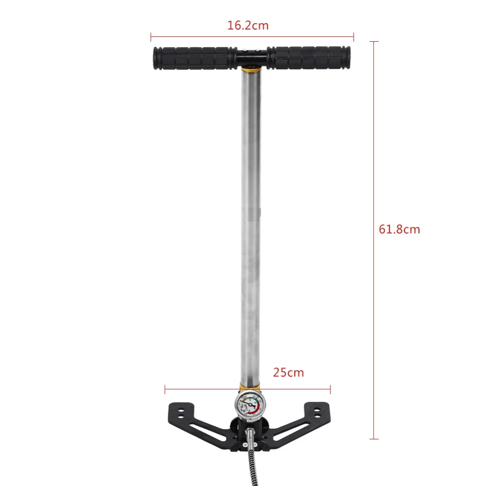 4500psi 3 этап пневматический ручной насос воздушный Пневматический каноэ указатель