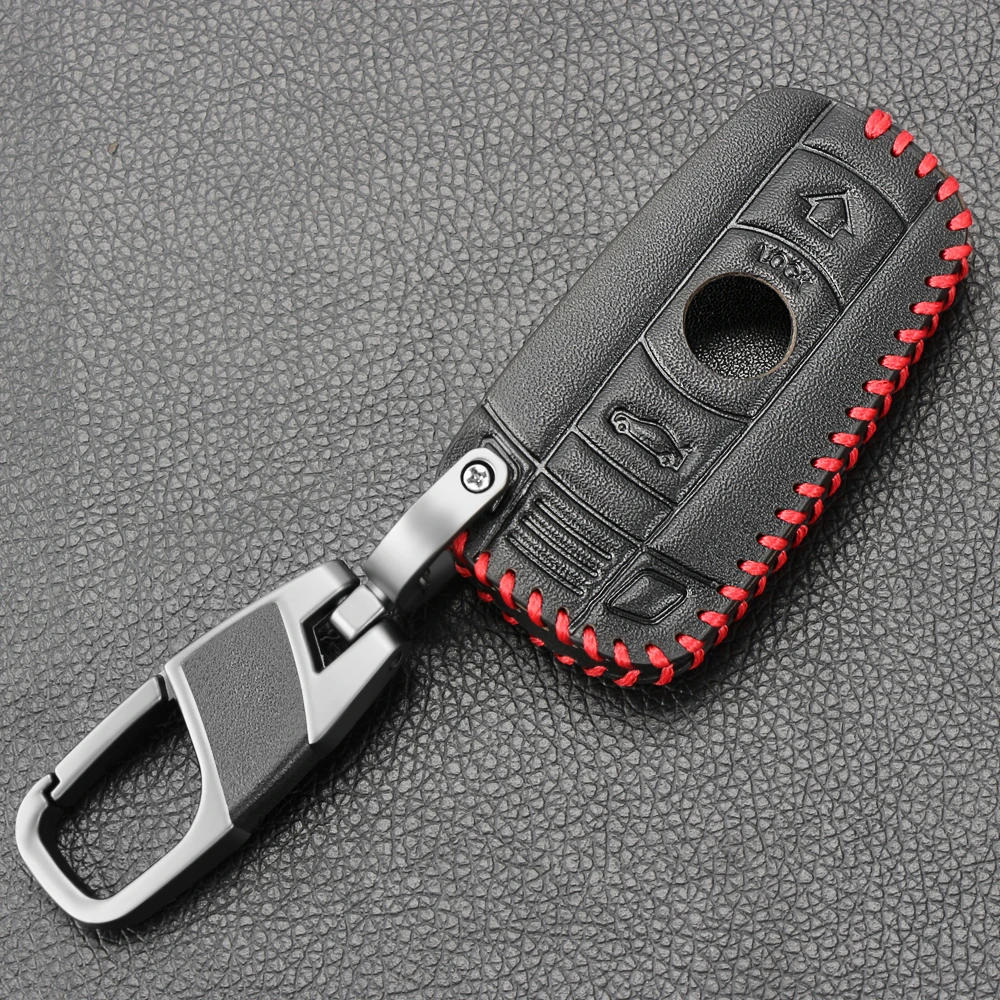 Кожаный чехол для ключей нового дизайна Bmw E90 E30 E60 E34 E36 E38 E39 E46 118 220 M235 320 328 428 435 528 X1 X3