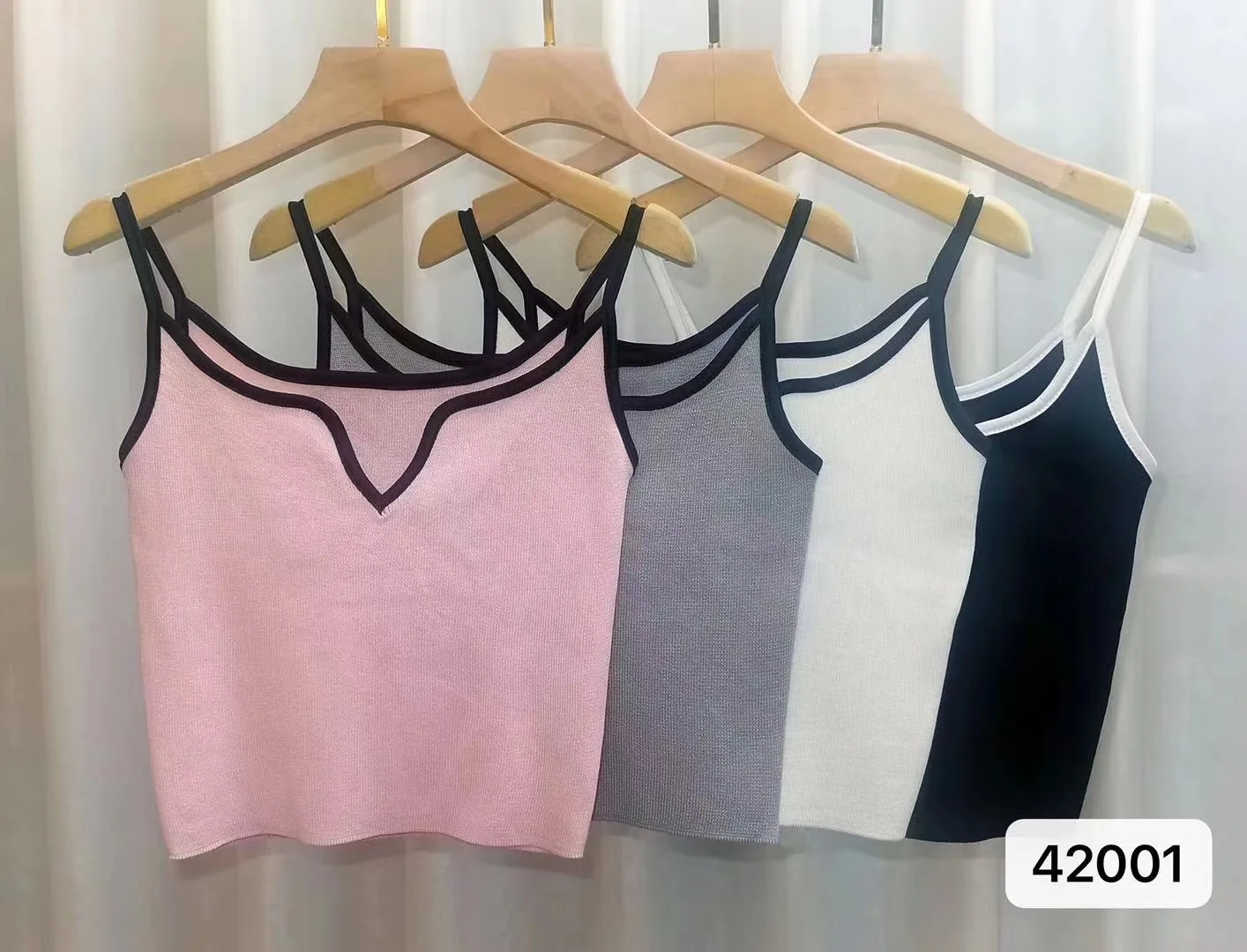 

new tops for women sexy streetwear cute tops tank tops Camis Short Striped Office Lady cropped top