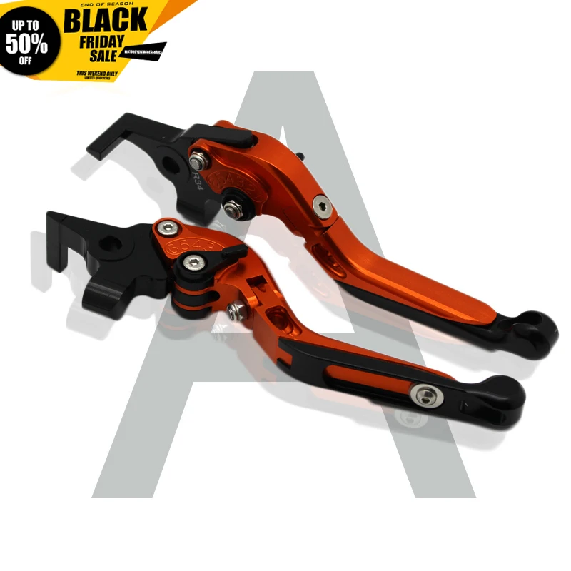 

For SUZUKI GSXR600 GSXR750 2011-2016 Motorcycle CNC dedicated Handlebar single-Folding&Extendable Brakes Clutch Levers