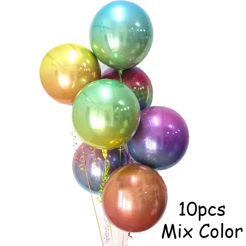 10pcs balloon A Космонавты и ракеты, воздушные шары из фольги, Галактика/Солнечная система, тематические вечерние, для мальчиков, для детей, для дня рождения, для украшения, вечерние, космические - Цвет: 10pcs balloon A