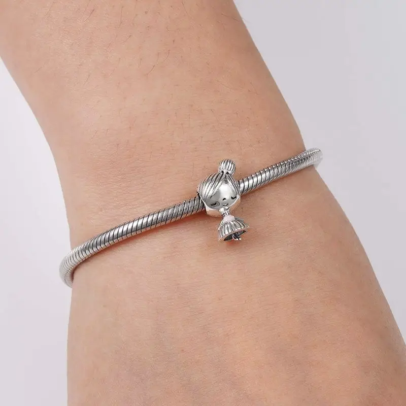 Подвеска-Шарм для девочек и мальчиков-подростков оригинальные шармы Pandora серебро