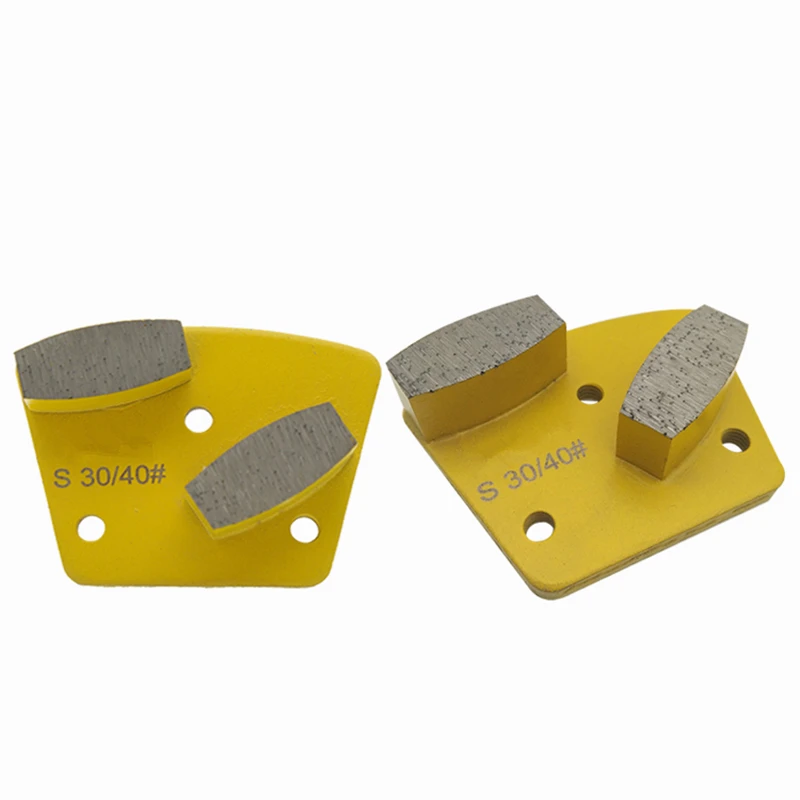 Трапециевидная алмазная шлифовальная обувь KT07 бетонные шлифовальные колодки с