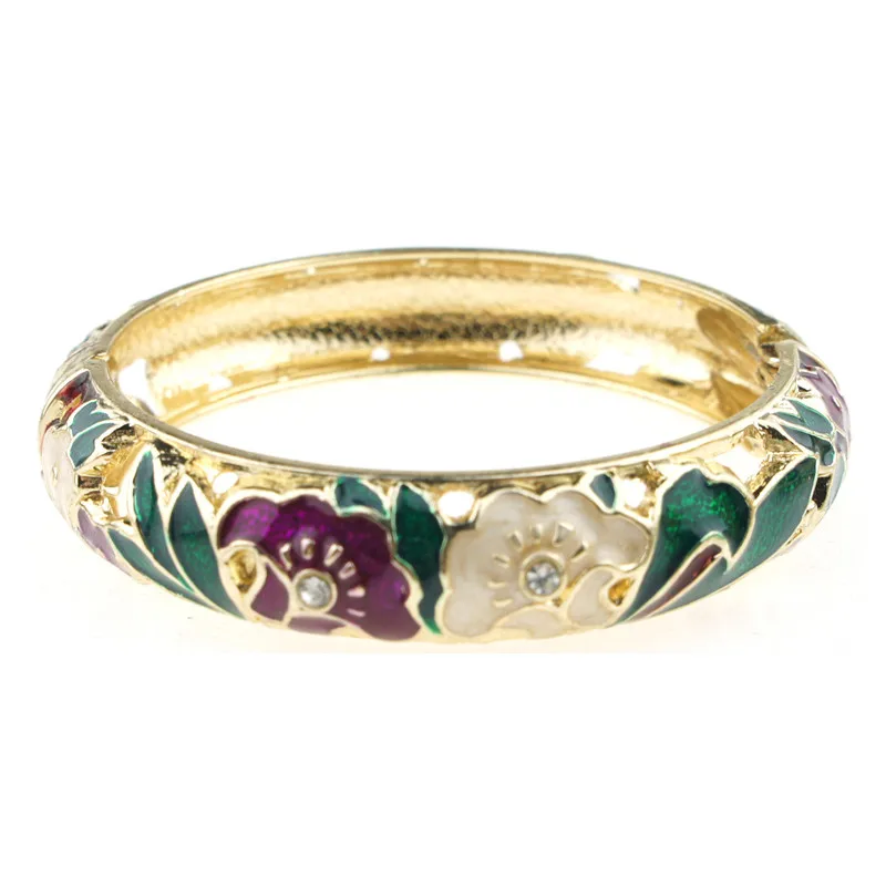 UJOY перегородчатый Браслет манжета красивый браслет модные ювелирные изделия