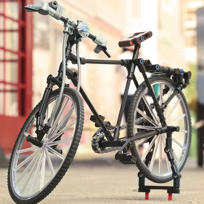 Город воспоминание рикша велосипед строительные блоки детские воспоминания