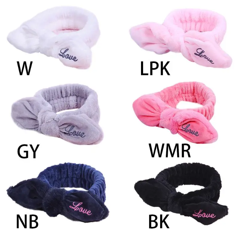 Женская пушистая плюшевая повязка купального костюма с рюшами милая для волос