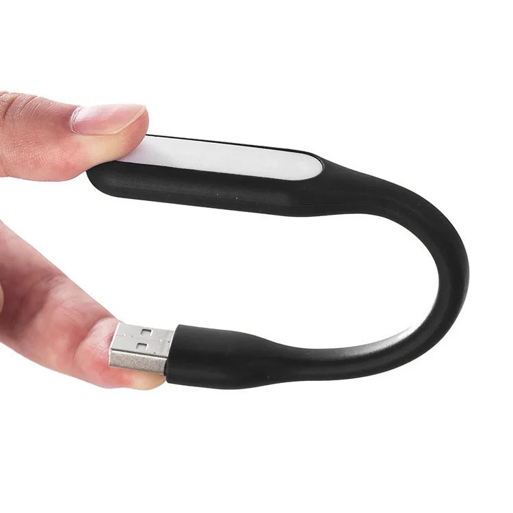 Карманная Гибкая светодиодная USB-лампа прочная силиконовая лампа для
