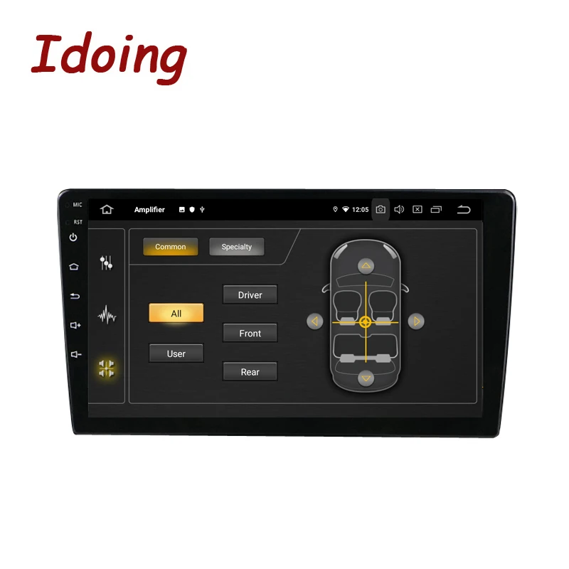 Автомагнитола Idoing PX5 универсальная мультимедийная система с 9 &quotэкраном 10 2 дюйма