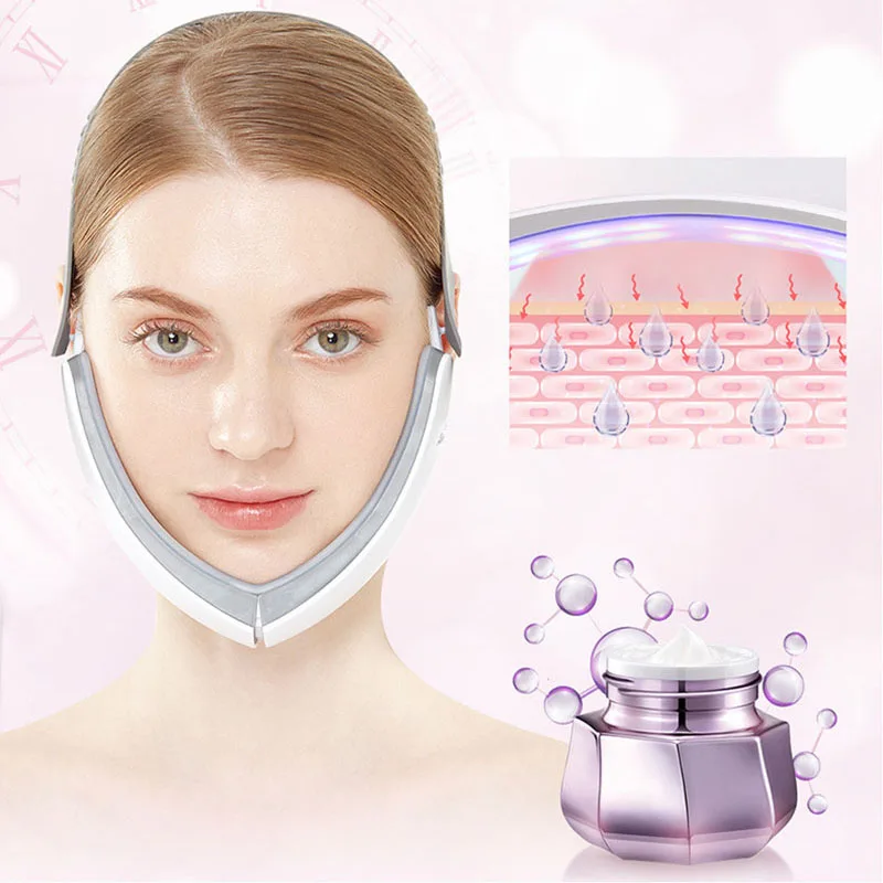 Электрический подтягивающий для лица двойной подтяжки подбородка