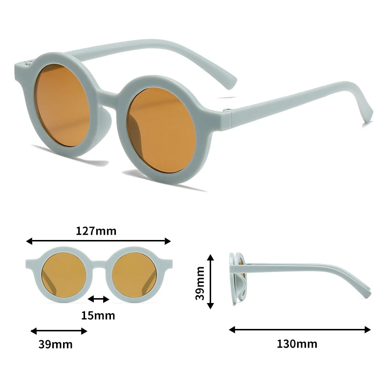 New 2021 Baby Sunglasses Toddler Aaccessories Beach Wear Photography Props Summer Sun Protection for Kids | Мать и ребенок