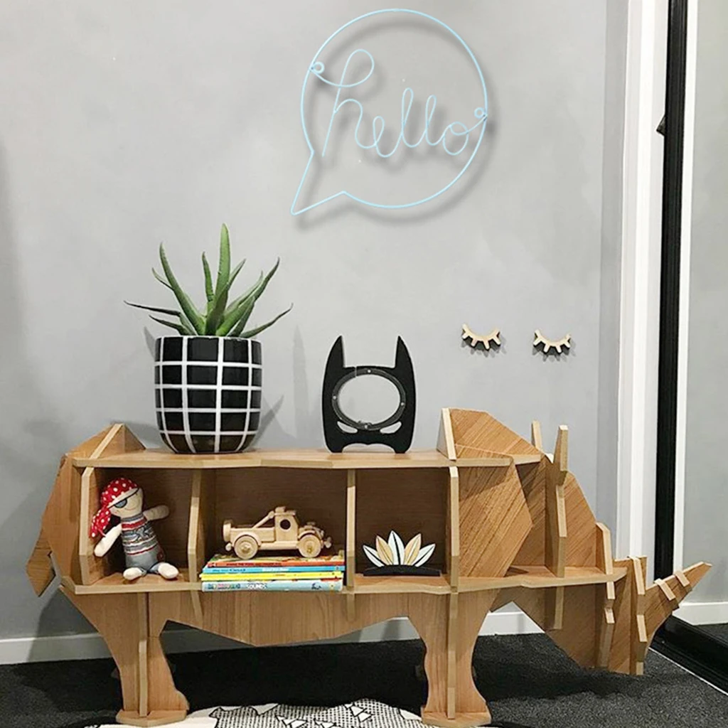 Железные буквы Hello подвесные украшения декор для детской комнаты железная рама