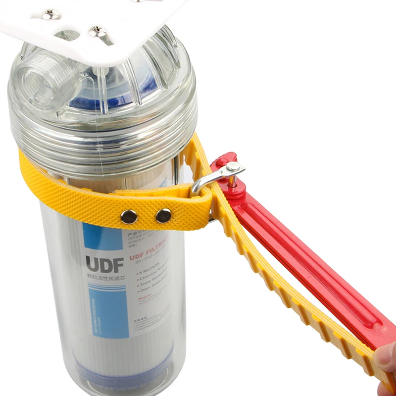 

Belt Wrench oil filter puller Strap Spanner Chain Oil Filter Cartridge Disassembly Tool Oil Filter Wrench