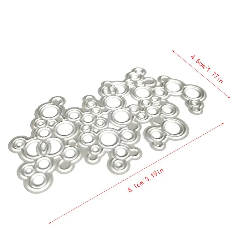 Circle Geometric Metal Cutting Dies Stencil DIY Scrapbooking Album Stamp Paper Card Embossing Craft Decor | Дом и сад