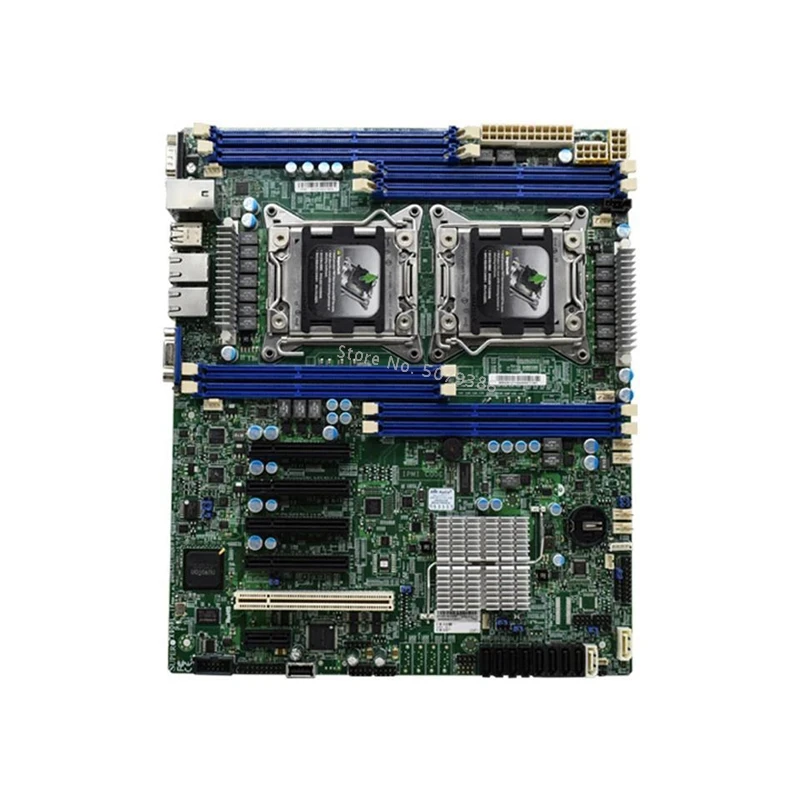 X9DRL-iF материнская плата поддерживает E5-2600 CPU LGA2011 256GB для Intel 602 DDR3 ATX VGA б/у |