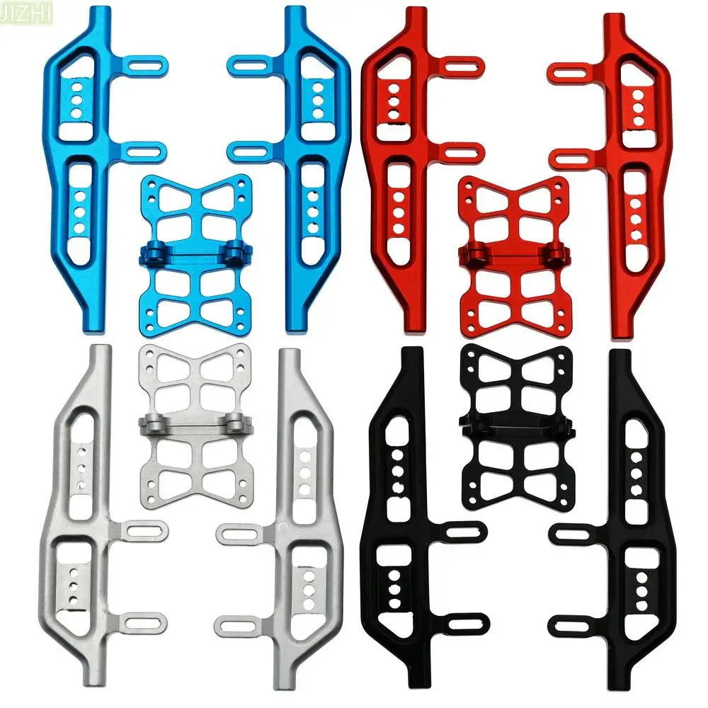 

Blue/Black/Red/Silver Optional DIY Upgrade Part Metal Simulation Side Step Foot Pedal For AXIAL 1/24 4WD SCX24 90081 CNC Cutting