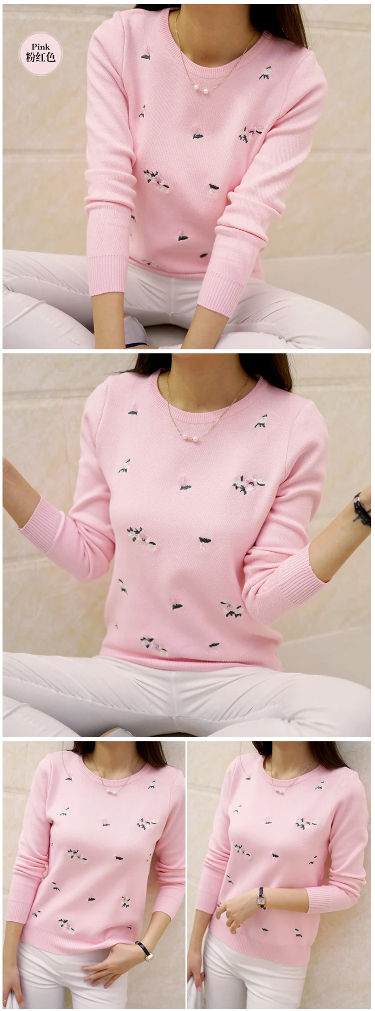 Ohclothing осенний свитер из лайкры Женский вязаный Зимний пуловер женская Трикотажная майка джемпер Pull Femme