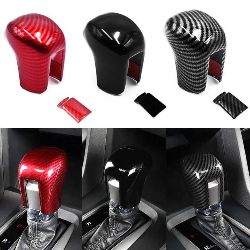 

Car Gear Shift Knob Head ABS All-inclusive Sequins Case Sticker Cover Set For Honda CIVIC 2016 2017 2018 2019 2020 Accessories