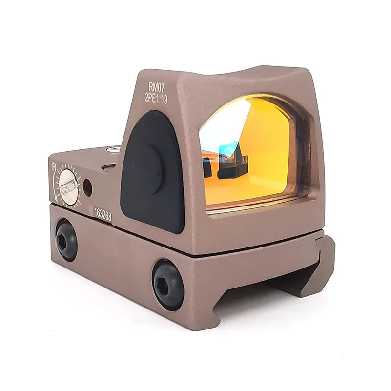 Мини RMR Red Dot Sight Fit 20 мм Picatinny Rail с Glock нижней пластиной|Оптические прицелы| |