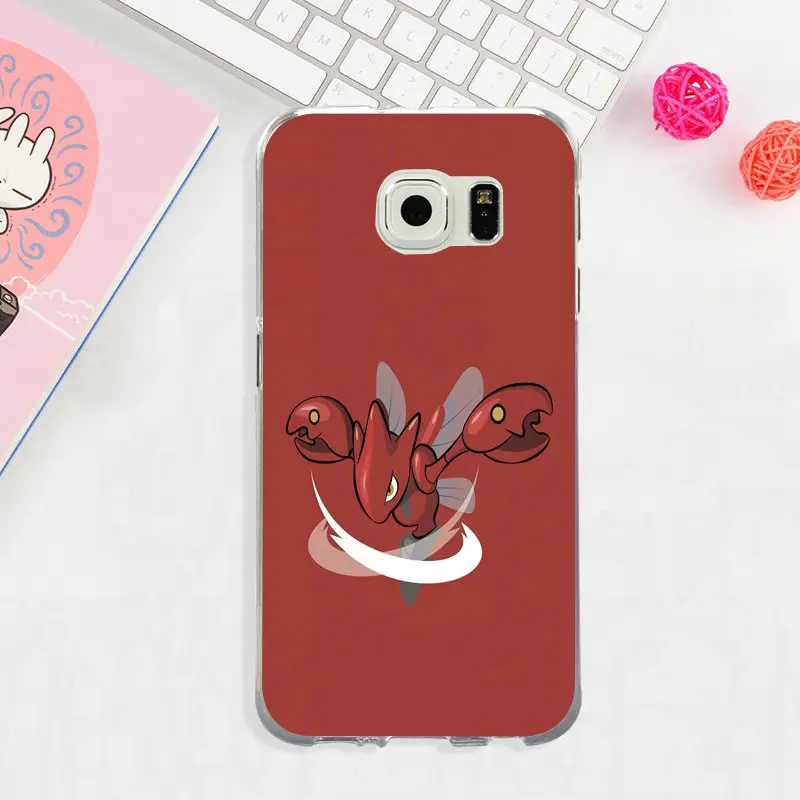 image 4 Для samsung Galaxy Note 3 4 5 8 S3 S4 S5 мини S6 S7 S8 S9 Edge Plus On5 On7 Мягкий ТПУ чехол для телефона милый прекрасный Покемон Пикачу - Цвет: image 4