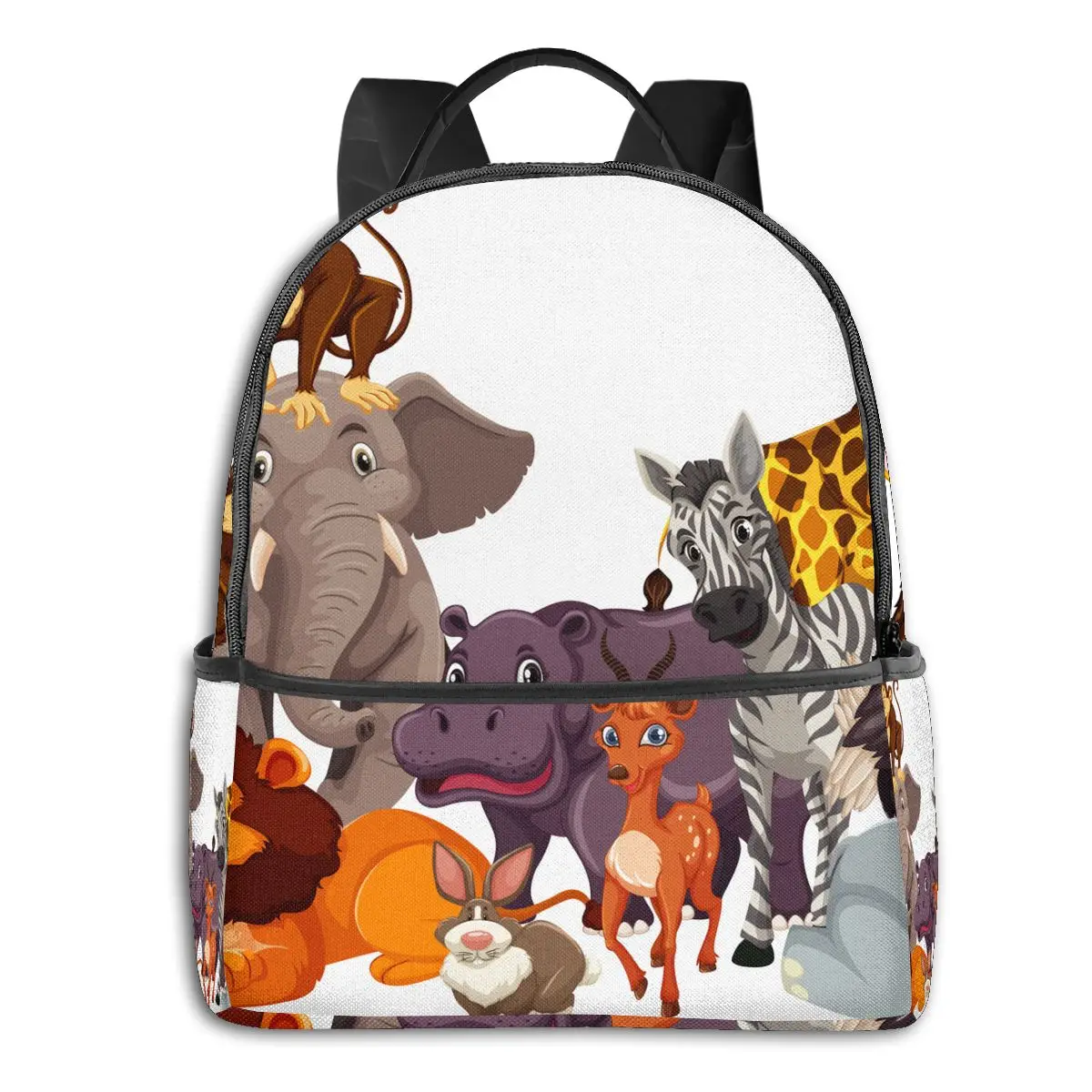 

Новинка 2021, рюкзак для группы диких животных, дорожная женская сумка, Повседневная Студенческая сумка, сумка для ноутбука, сумка для книг