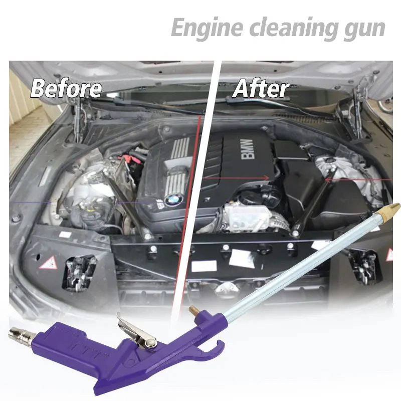 Vehemo фиолетовый + серебряный инструмент для очистки масла от пыли спрей давления