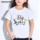 Детская летняя футболка с коротким рукавом, Детская футболка с принтом единорога, малышкисестры, забавная одежда для маленьких девочек