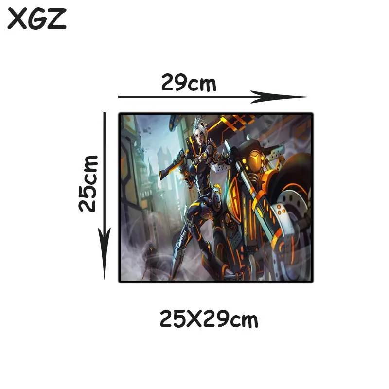 XGZ большой коврик для мыши модный Riven мотоцикла игровой с Черным Замком по краю на