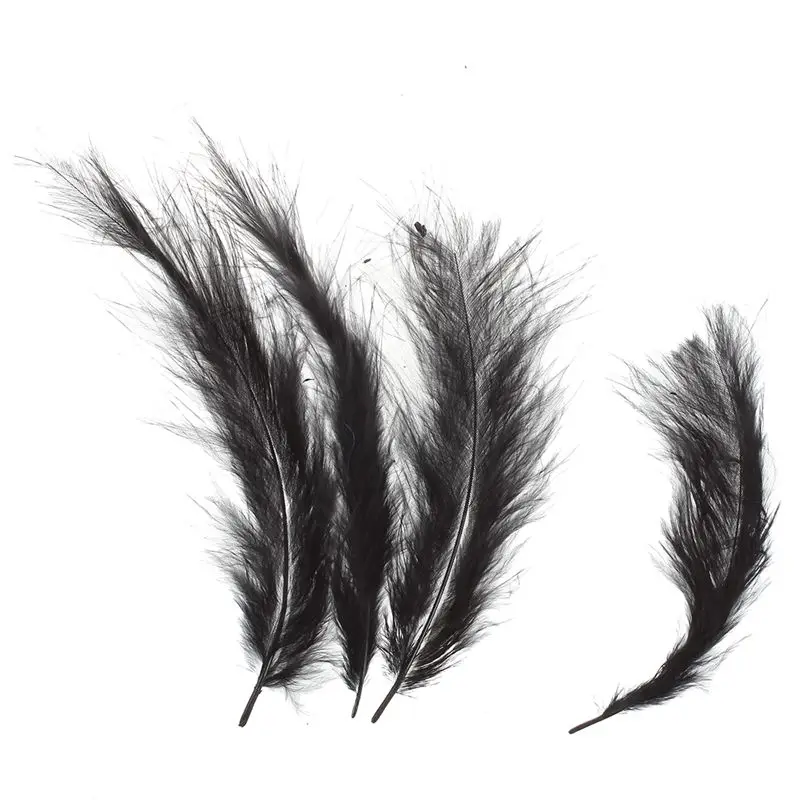 Бархатные перья с Острым Хвостом 10 15 см 200 шт.|Перо| |