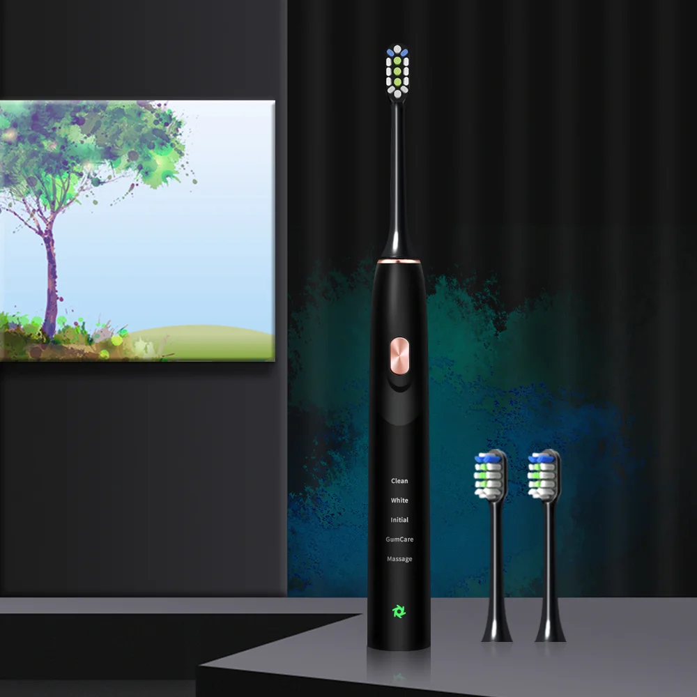 Sonic Electric Toothbrush Ipx7 Waterproof Adults Oral Cleaning Whitening Teeth tooth brush | Бытовая техника