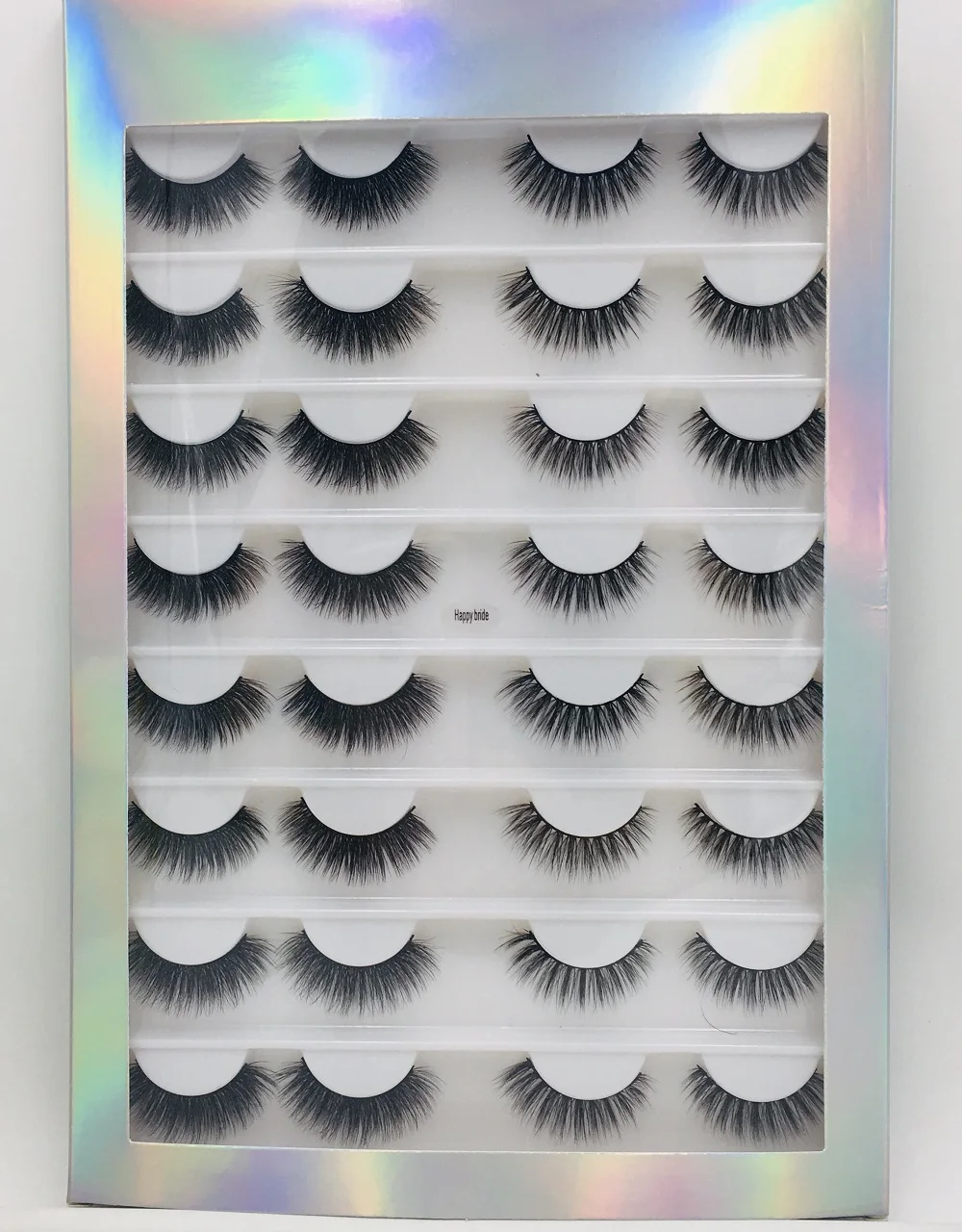 16pair 16 18 пар Мультипак 3D Мягкие норковые Накладные ресницы ручной работы пушистые длинные ресницы натуральные инструменты для макияжа глаз Искусственные ресницы - Цвет: 16pair 16