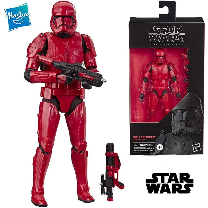 

Hasbro Star Wars The Black Series Sith Trooper Toy 6-Inch Scale The Rise of Skywalker Collectible Action Figure Gift for Kids