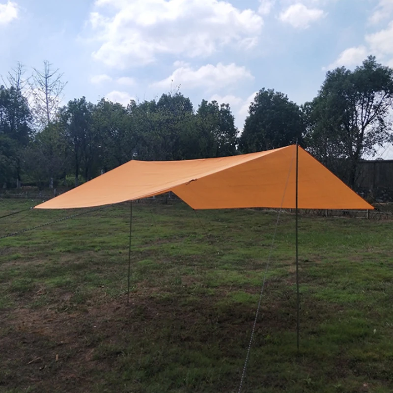 

300*295CM Awning Sun Shelter Beach Outdoor Camping Garden Sun Awning Canopy Sunshade Hammock Rain Fly Tarp Waterproof Tent Shade
